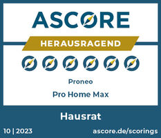 Ascore Siegel Herausragend für die Concordia Hausrat Versicherung